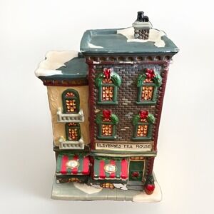 2005 Santa's Workbench Victorian‎ Series Christmas Elevenses Tea House